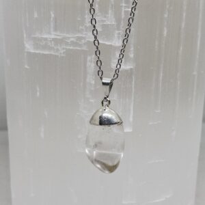 Clear Quartz Cap Pendant