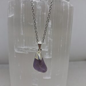 Amethyst Cap Pendant