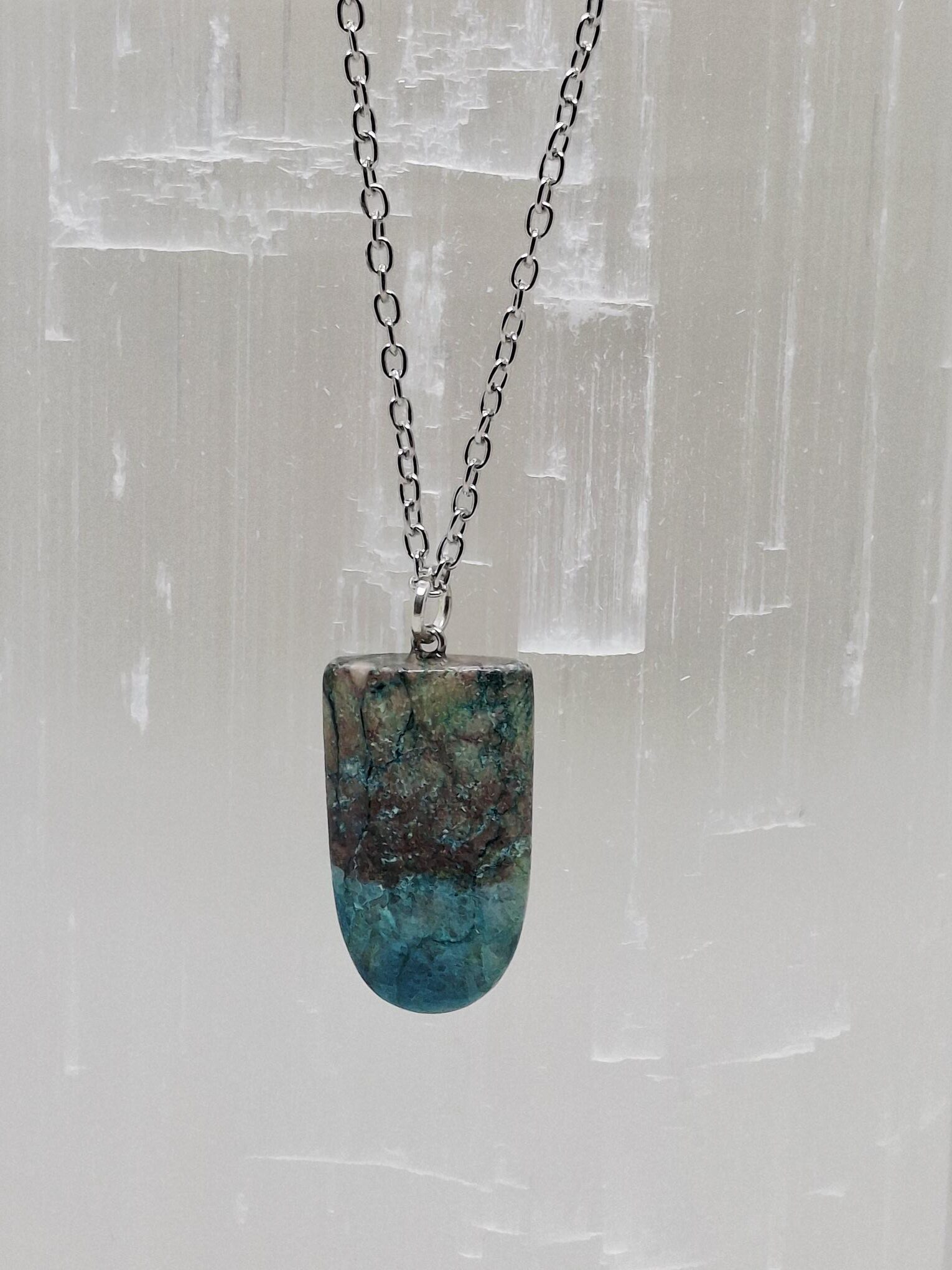 Chrysocolla Pendant