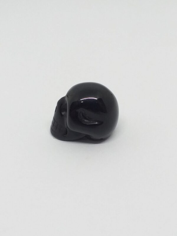 Black Obsidian Skull XS - Image 2