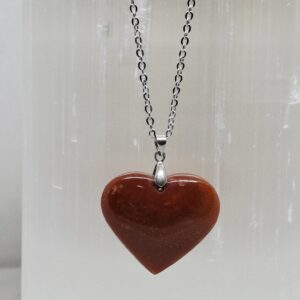 Ocean Jasper Heart Pendant