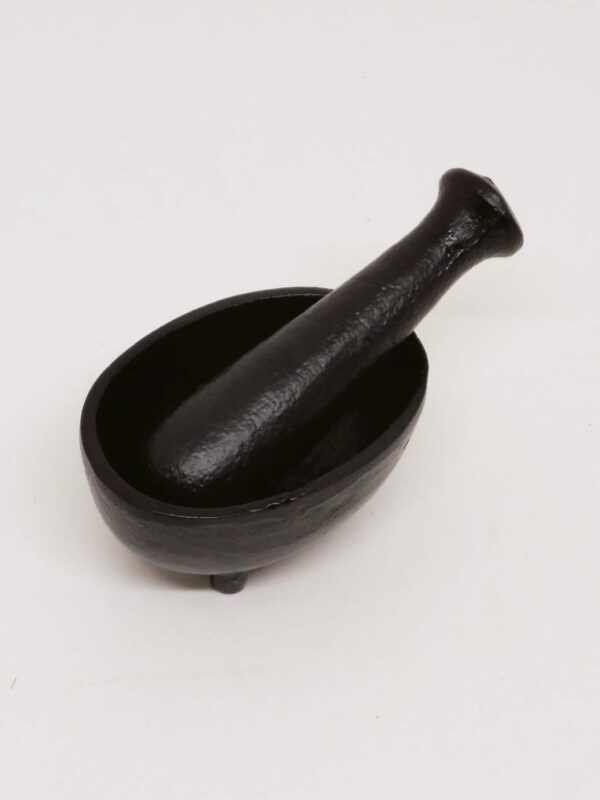 Cast Iron Mortar and Pestle