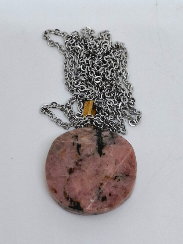 Triangle Inscribed Pendants with chain - Various