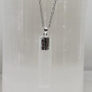 Selenite Cylinder Pendant
