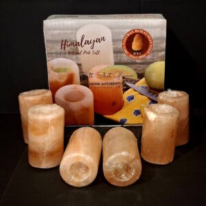 Himalayan Salt Shot Glass | Pack of 6